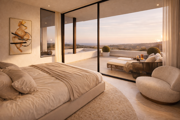 Luxurious villa with panoramic sea views in the heart of Estepona golf, Estepona