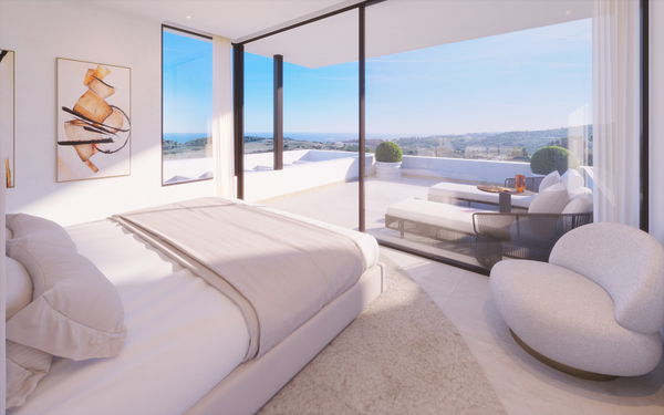 Luxurious villa with panoramic sea views in the heart of Estepona golf, Estepona