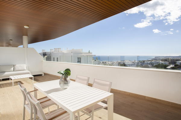 Contemporary Sea View Apartment in El Higuerón, Fuengirola