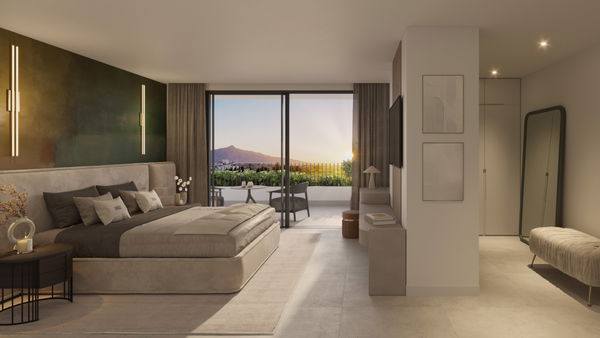 Gianfranco Ferré furnished apartment, contemporary living in Marbella West