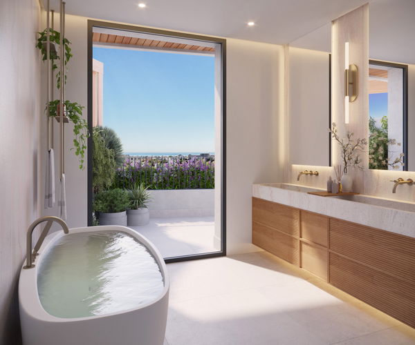 Gianfranco Ferré furnished apartment, contemporary living in Marbella West
