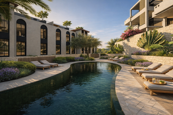 The ultimate Eichholtz penthouse with private pool in Luna Nova, Guaro