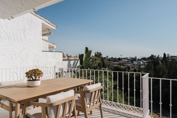 Modern fully renovated scandi town house in the heart of Atalaya, Marbella