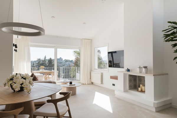 Modern fully renovated scandi town house in the heart of Atalaya, Marbella