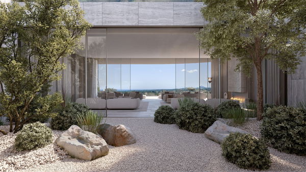 A bespoke architectural retreat with panoramic Mediterranean views in the 15th, La Reserva de Sotogrande