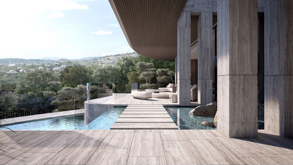 A bespoke architectural retreat with panoramic Mediterranean views in the 15th, La Reserva de Sotogrande