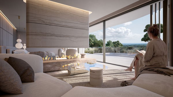 A bespoke architectural retreat with panoramic Mediterranean views in the 15th, La Reserva de Sotogrande
