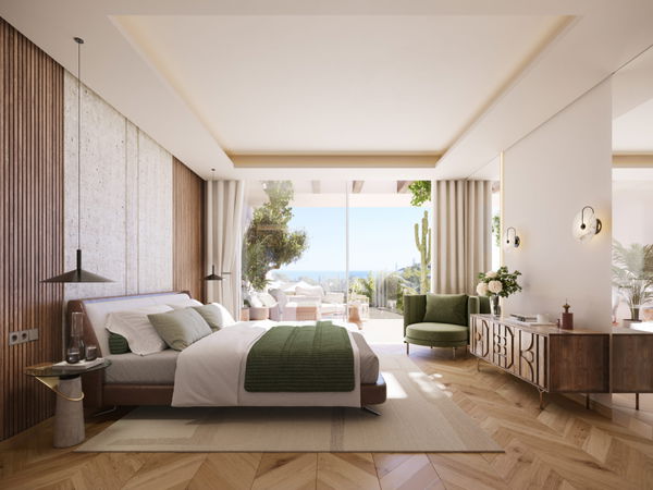 Beautiful apartment with huge terraces on the Golden Mile Marbella