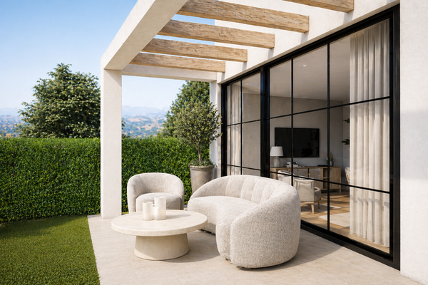 Eichholtz Branded Townhouse with a private Garden and pool in Luna Nova, Guaro