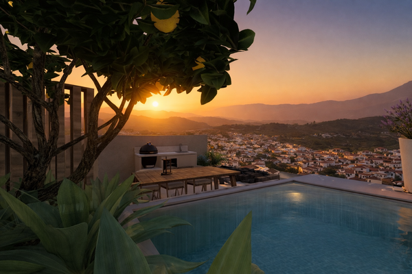 Eichholtz Branded Townhouse with a private Garden and pool in Luna Nova, Guaro