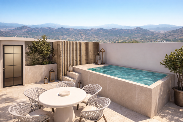 Eichholtz Branded Townhouse with a private Garden and pool in Luna Nova, Guaro