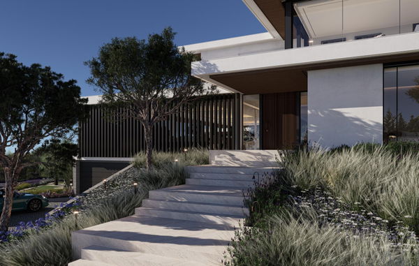 Architectural villa with Infinity pool and panoramic sea views in La Reserva, Sotogrande