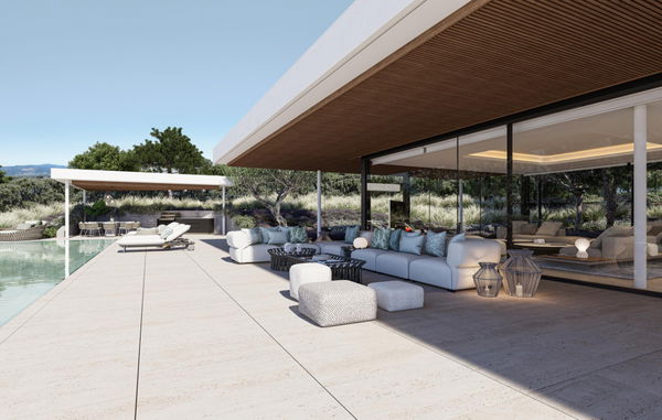 Architectural villa with Infinity pool and panoramic sea views in La Reserva, Sotogrande