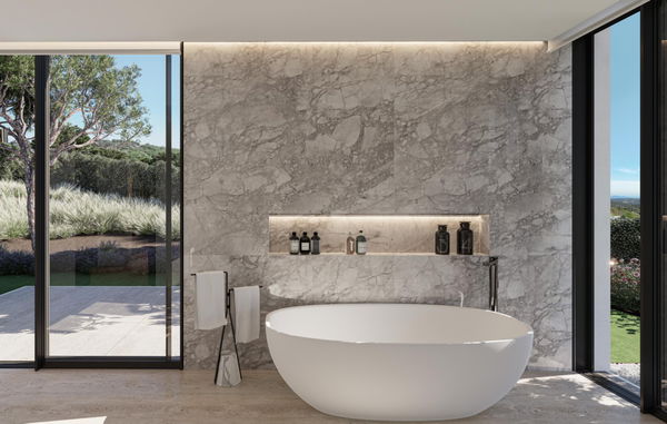 Architectural villa with Infinity pool and panoramic sea views in La Reserva, Sotogrande