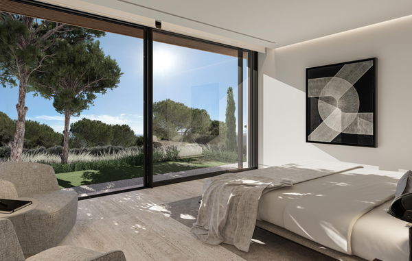Architectural villa with Infinity pool and panoramic sea views in La Reserva, Sotogrande