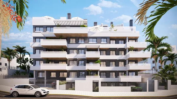 Contemporary ground floor residence with private terrace, Estepona