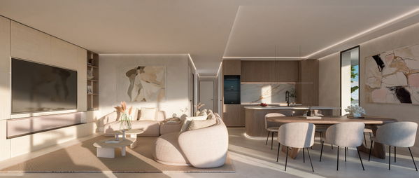 Stylish apartment with panoramic views in New Golden Mile, Estepona