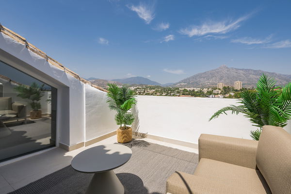 A one-of-a-kind boutique penthouse in Las Lolas, Nueva Andalucía