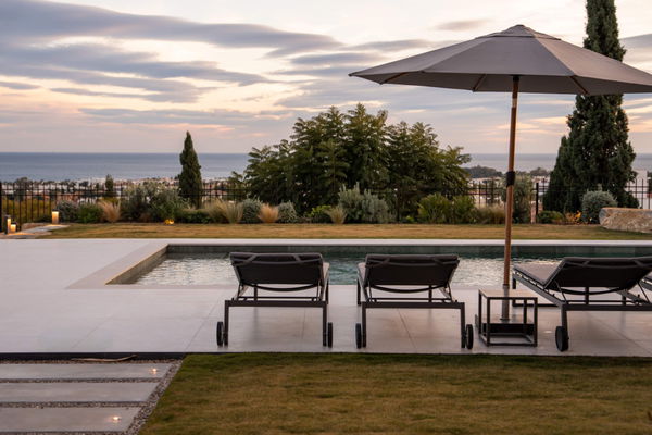 Modern andalusian villa with panoramic sea views in Los flamingos, Benahavís