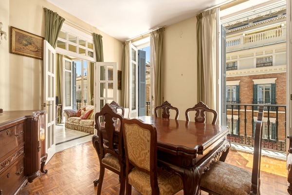 A rare historic apartment on Málaga's iconic Calle Larios