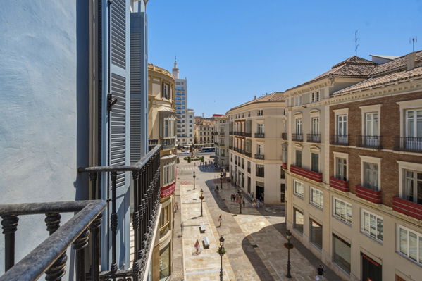 A rare historic apartment on Málaga's iconic Calle Larios