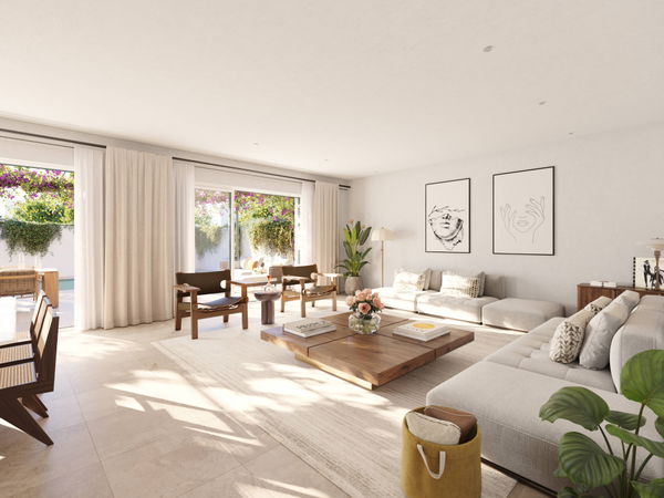 Contemporary villa with expansive gardens in La Reserva, Sotogrande