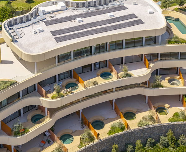 Contemporary apartment with spectacular sea views in South Residences, Higuerón Resort