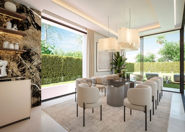 Modern villa with spacious garden in Bel Air, New Golden Mile