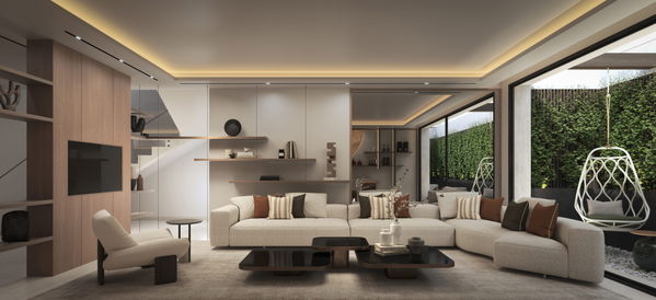 Modern villa with spacious garden in Bel Air, New Golden Mile