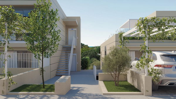 Sophisticated ground floor apartment with private garden in Elviria, Marbella East.