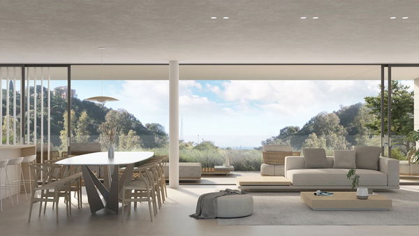Sophisticated ground floor apartment with private garden in Elviria, Marbella East.