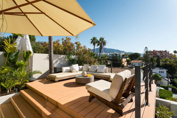 Elegant Scandinavian villa overlooking La Concha and the Mediterranean, Nueva Andalucia, Marbella