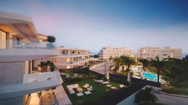 Remarkable penthouse with private rooftop pool and panoramic views in Selwo, Estepona