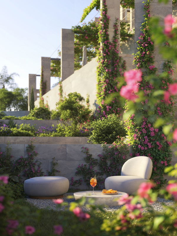 Contemporary ground floor residence with private terrace, New Golden Mile, Estepona