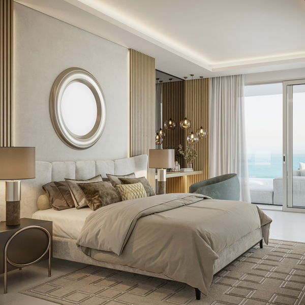 Luxury beachfront apartment in exclusive tower in Málaga West