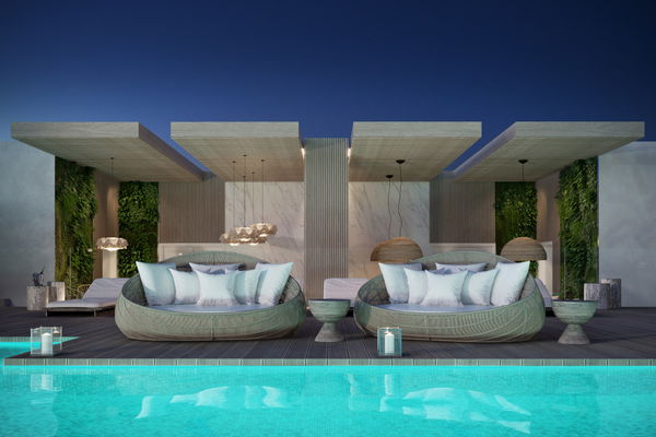 Luxury beachfront apartment in exclusive tower in Málaga West