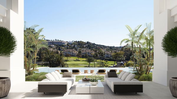 Project for front line golf villas in the surroundings of the Villa Padierna Hotel, Los Flamingos Golf, Benahavis