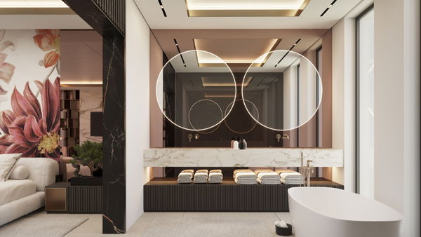 Project for front line golf villas in the surroundings of the Villa Padierna Hotel, Los Flamingos Golf, Benahavis