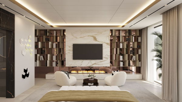 Project for front line golf villas in the surroundings of the Villa Padierna Hotel, Los Flamingos Golf, Benahavis