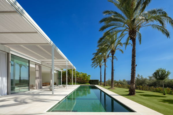 Contemporary villa next to the golf course, Finca Cortesín
