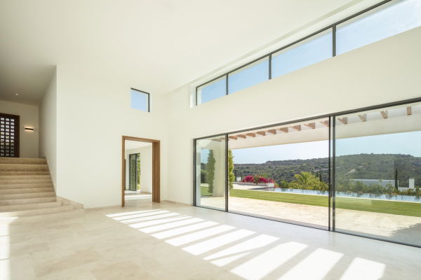 Spectacular villa next to the Casares golf course