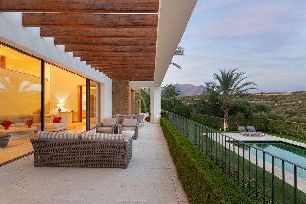 Brilliant Villa Front Line Golf in  Finca Cortesín