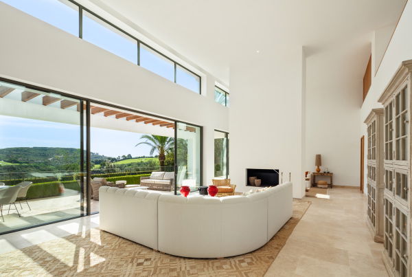 Brilliant Villa Front Line Golf in  Finca Cortesín