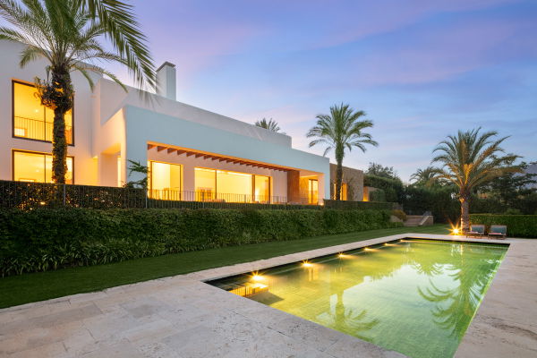 Brilliant Villa Front Line Golf in  Finca Cortesín
