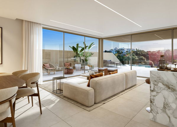 A boutique collection of 16 villas in a serene area in Estepona