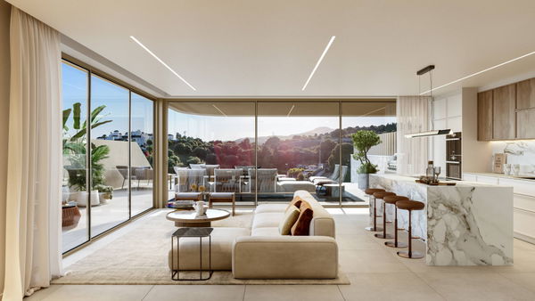 A boutique collection of 16 villas in a serene area in Estepona