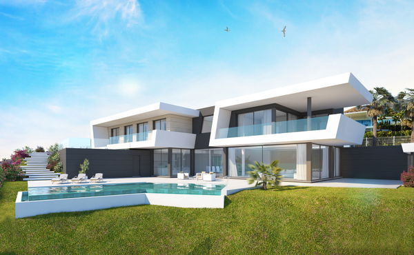 Ultra-modern design villa in exclusive area of El Higuerón
