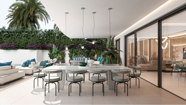Ground Floor Duplex in front line beach, Marbella East, Las Chapas
