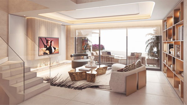 Ground Floor Duplex in front line beach, Marbella East, Las Chapas