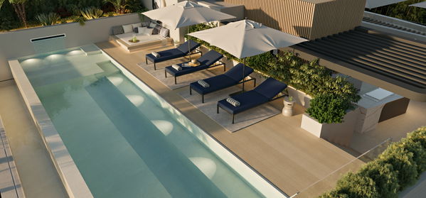 Ground Floor Duplex in front line beach, Marbella East, Las Chapas